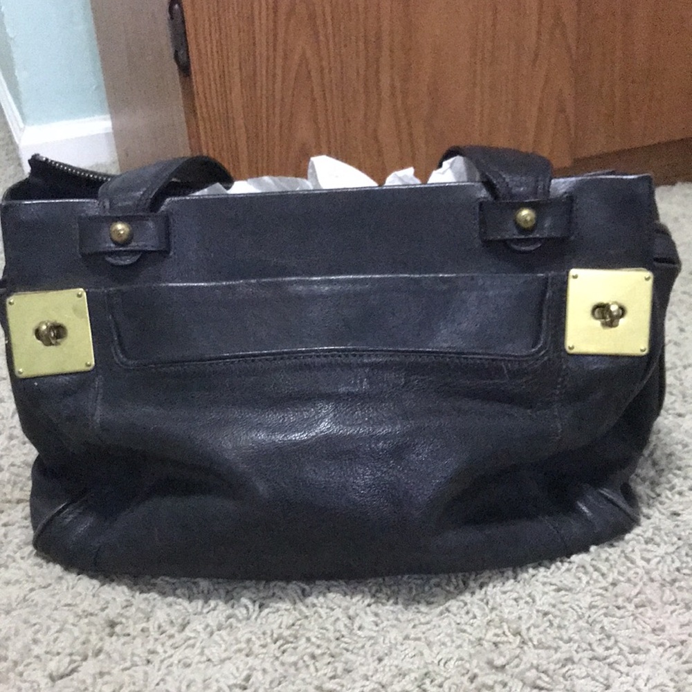 RARE MULBERRY BLACK HANDBAG
